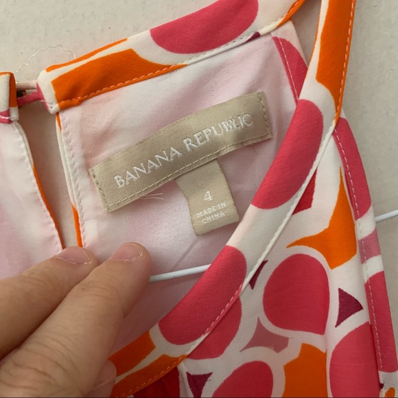 Banana Republic Geometric Print Vacation Dress - Picture 3 of 7